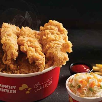 Rice strips meal