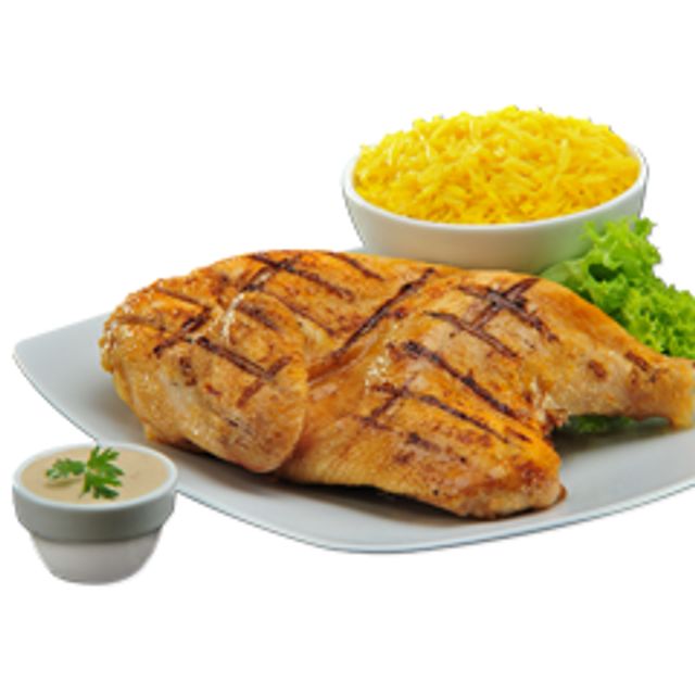 Charcoal Quarter Chicken Meal