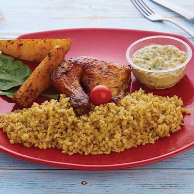 Quarter Chicken Shawaya Meal Thigh