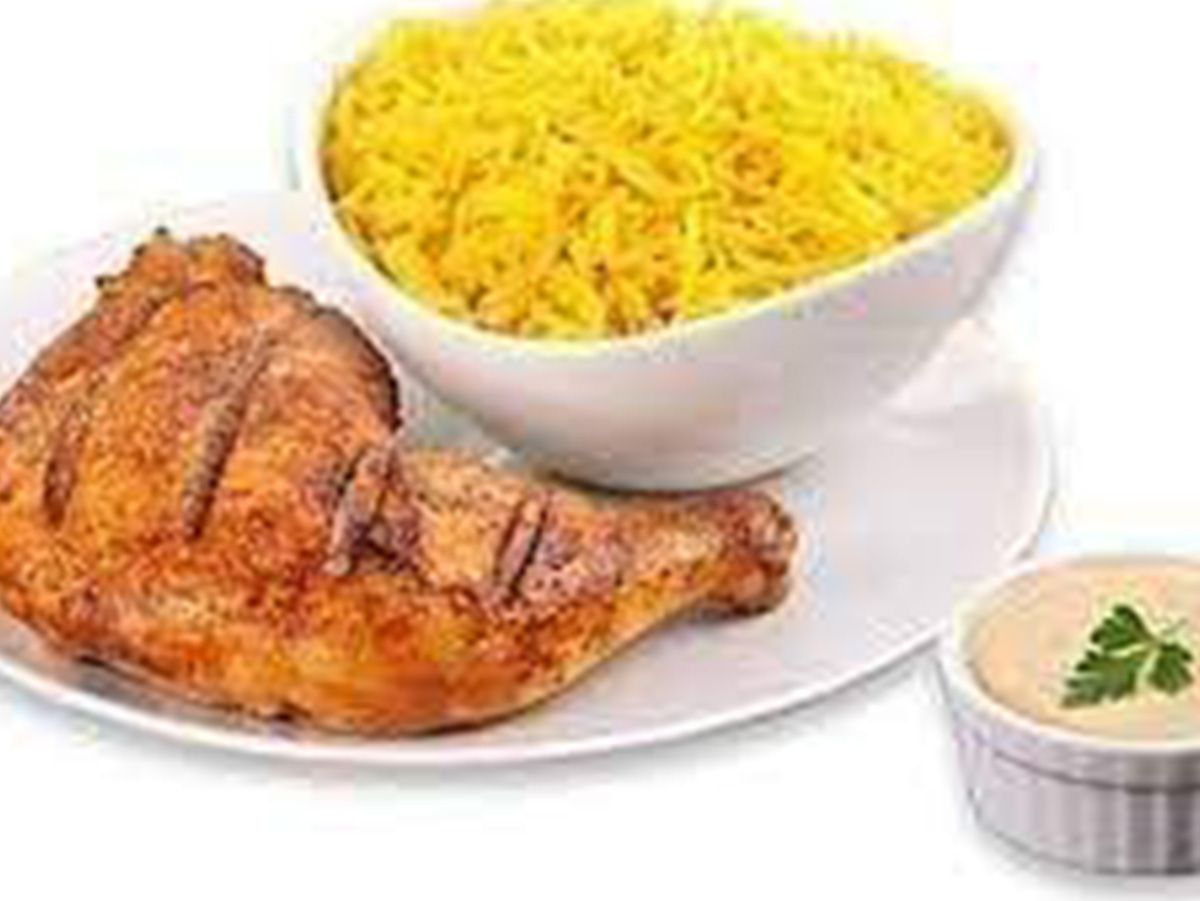 Quarter Chicken thigh meal