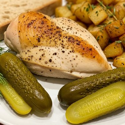 Quarter Chicken Meal (Breast)