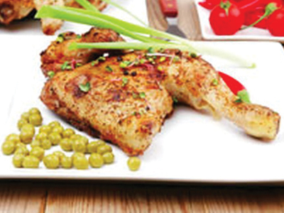 Quarter Chicken Thigh Meal