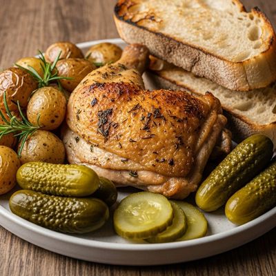 Quarter Chicken Meal (Thigh)