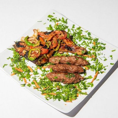 Quarter Chicken Shish Meal With 1/8 Baladi Kofta
