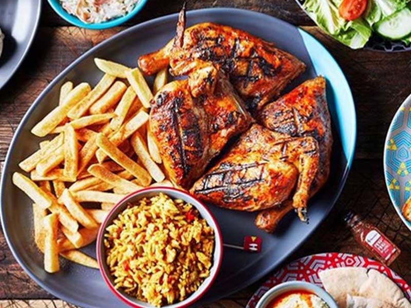 Quarter chicken breast meal