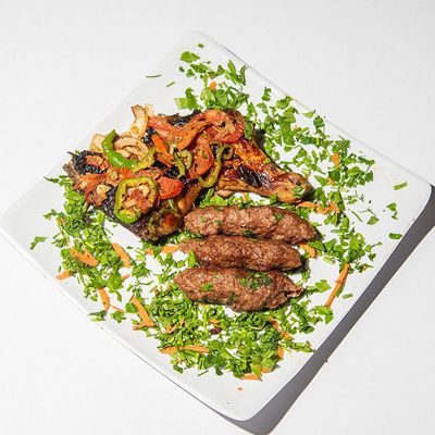 Chicken, Kofta, and Thigh Meal
