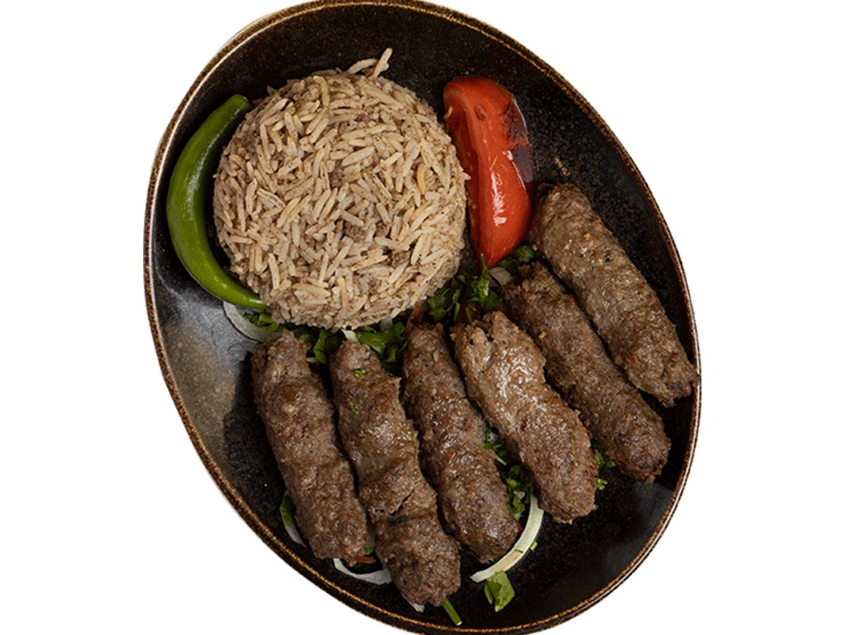 Quarter kofta meal