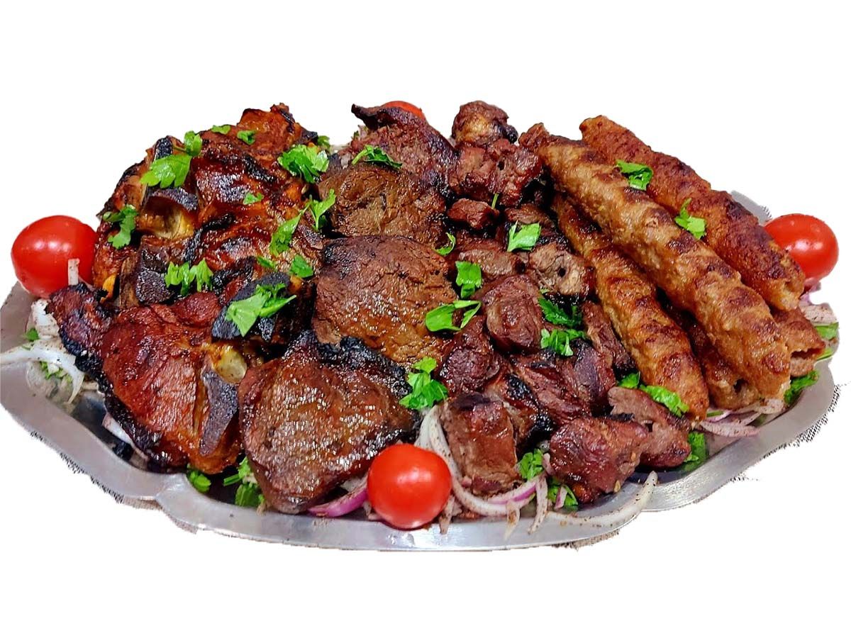 Quarter Mix Kebab and Kofta Meal