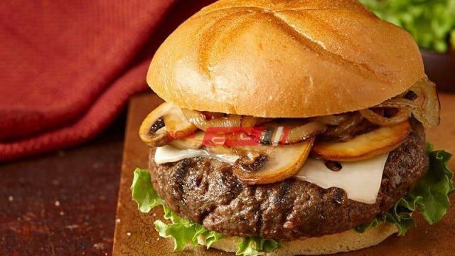 Beef Burger Sandwich Meal