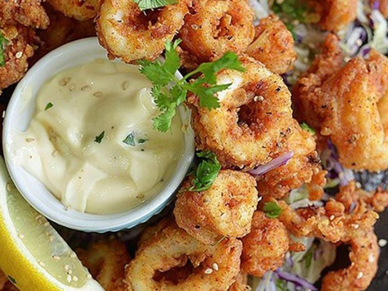 squid meal