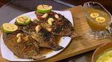 Tilapia Fish With Soup Meal
