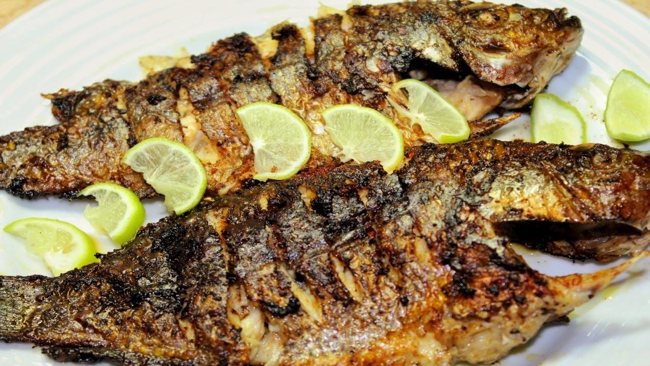 Fried Tilapia Fish Meal