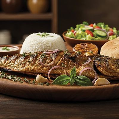 Mullet fish meal