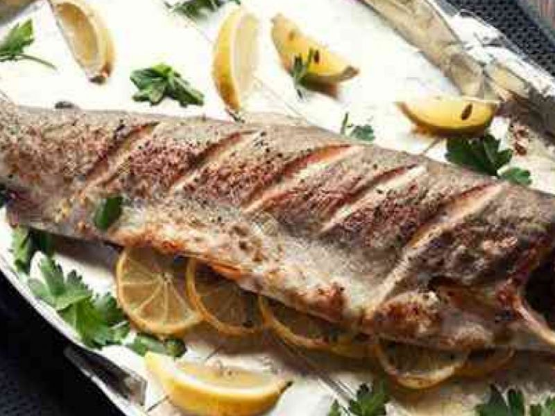 Sea Bass Fish meal