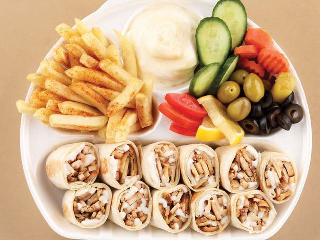 Arabic Shawarma Meal