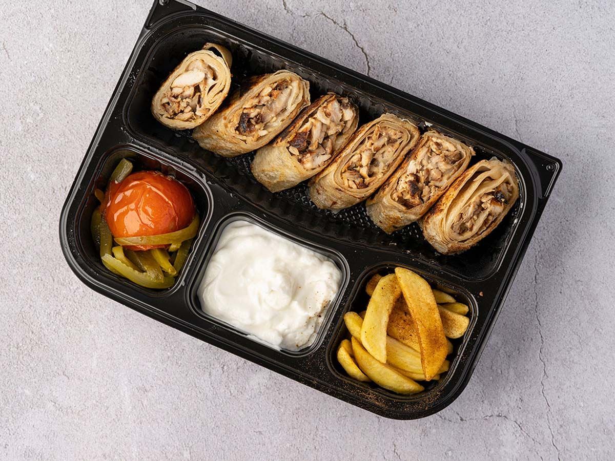 Single Arabic Shawarma Meal