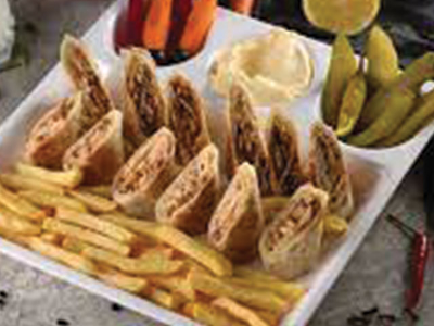 Chicken Shawarma meal