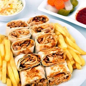 Double Arabian Meat Shawerma Meal