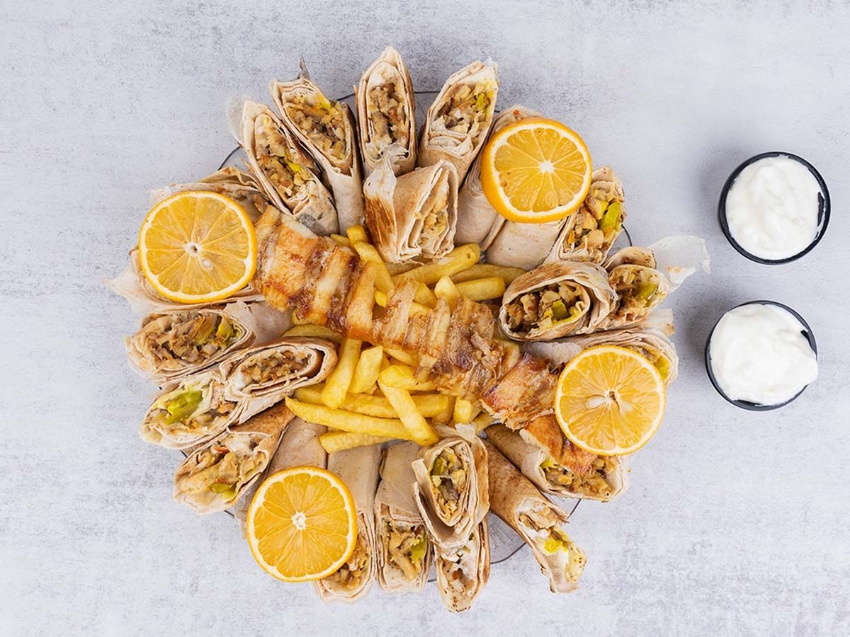 Double Arabic Shawarma Meal