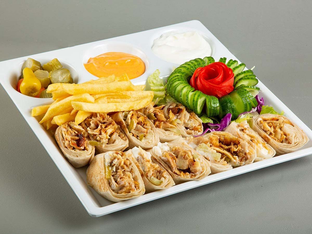 Double Arabic Shawarma Meal