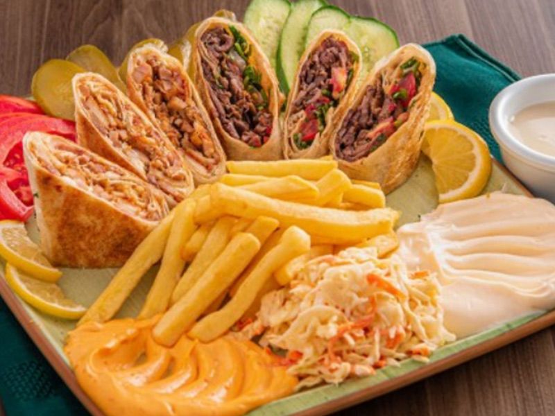 Double Mix Arabic Shawerma Meal