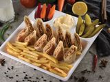 Arabic shawerma meal