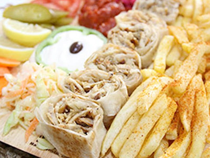 Arabian Extra Chicken Shawerma Meal