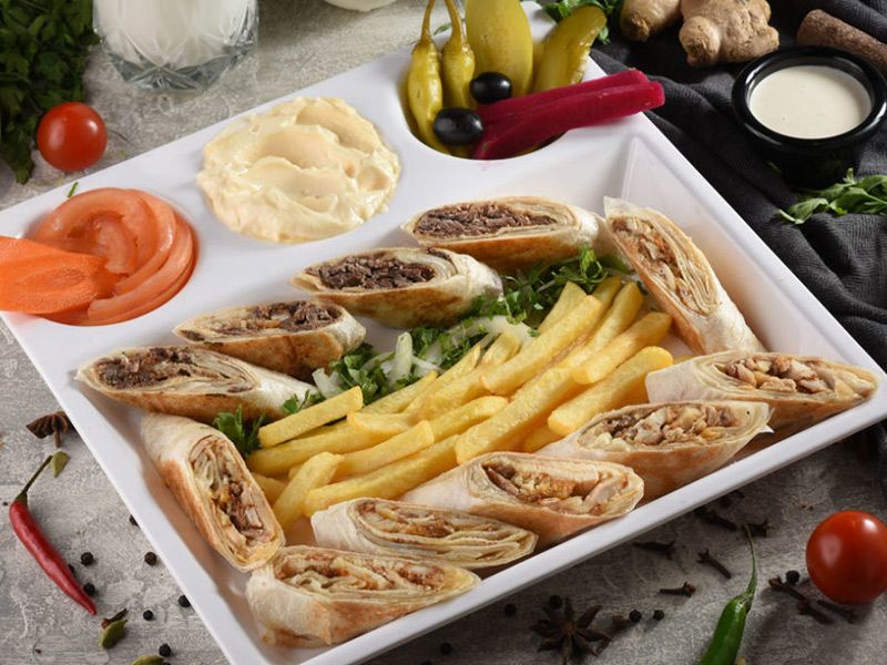 Double Arabian Shawerma Meal