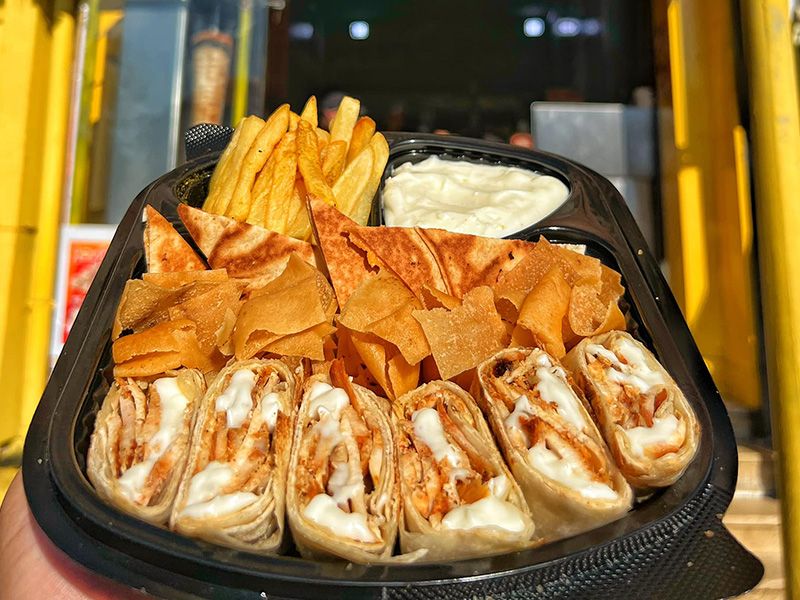 Arabic Chicken Shawerma Meal