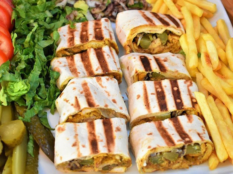 Arabic Chicken Shawerma Meal