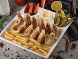 Double Arabic Chicken Shawarma Meal