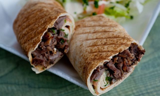 Arabian Meat Shawarma Meal