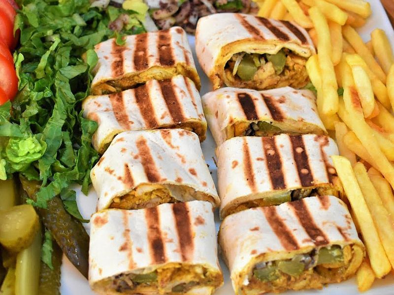 Arabian Meat Shawerma Meal