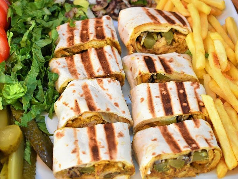 Arabian Meat Shawerma Meal
