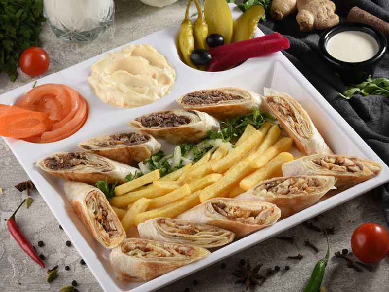 Arabic Beef Shawarma Meal