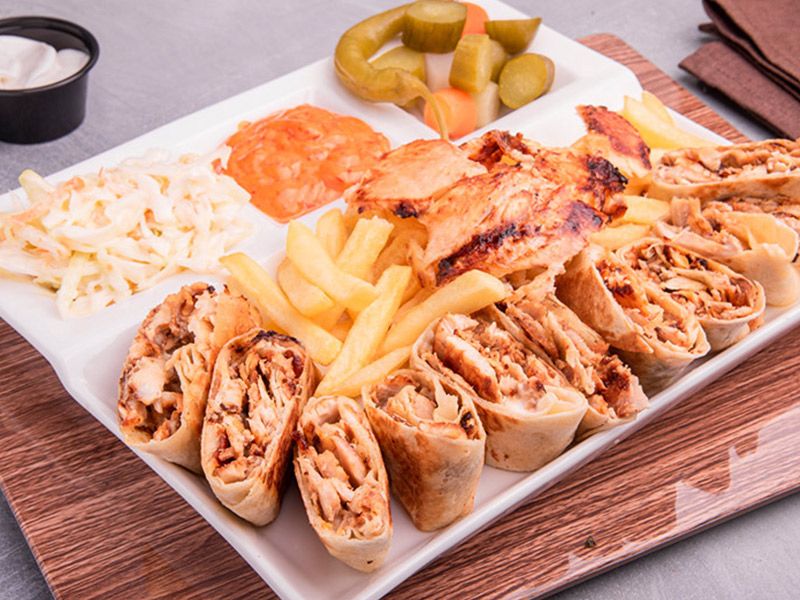 Mexican Shawerma Meal
