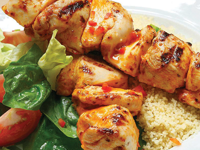 Shish Tawook Meal