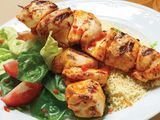 Western shish tawook meal
