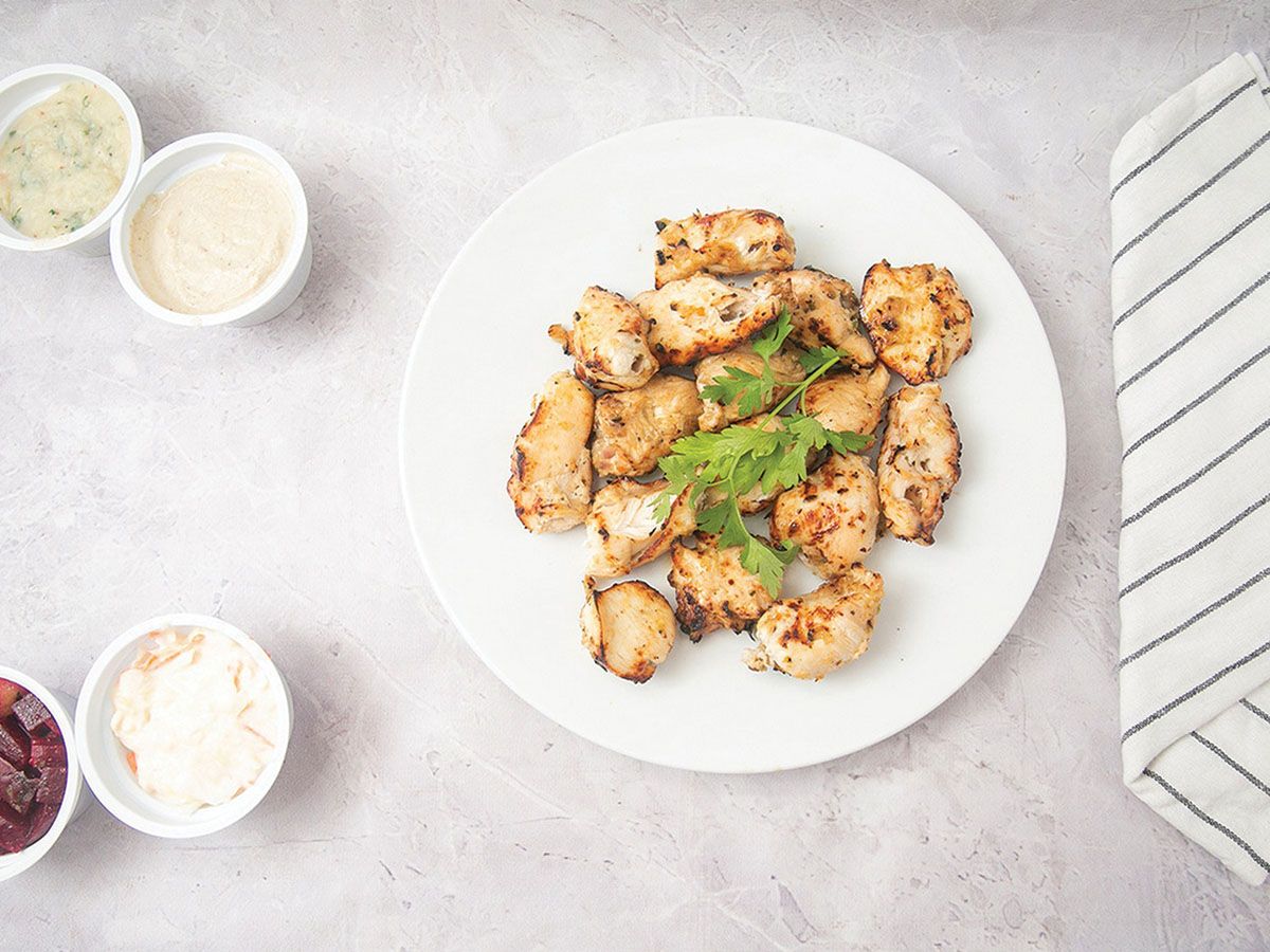 Shish Tawook meal
