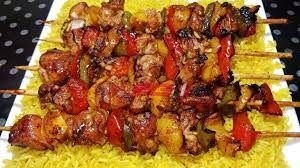 Shish Tawook With Rice Meal