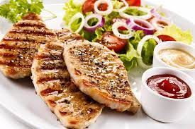 Grilled Chicken Breasts Meal