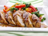 Chicken Breasts With Sauteed Vegetables Meal