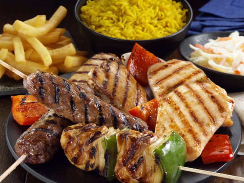 Grilled Chicken Breasts Meal