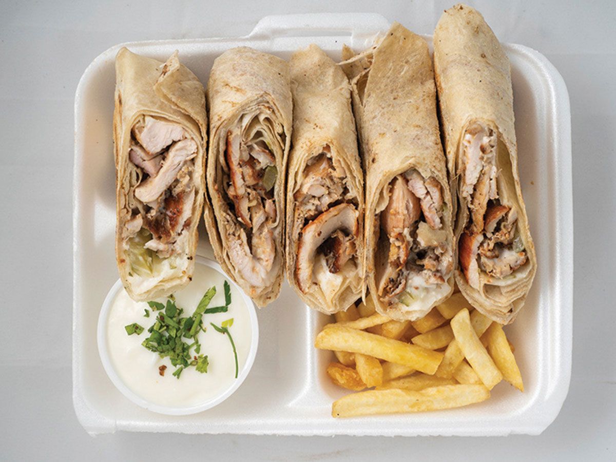 Arabic chicken meal