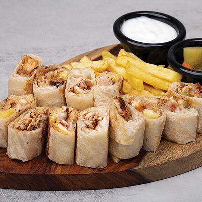 Double Arabic Shawarma Meal (2 sandwiches)