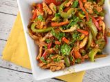 Chicken fajita meal