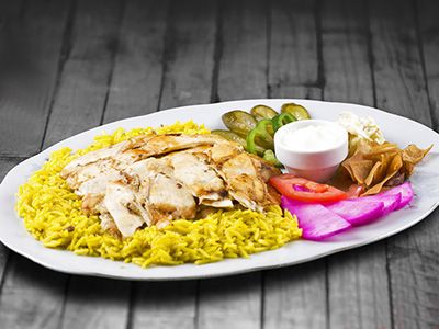 Chicken Shawerma Fatteh Meal