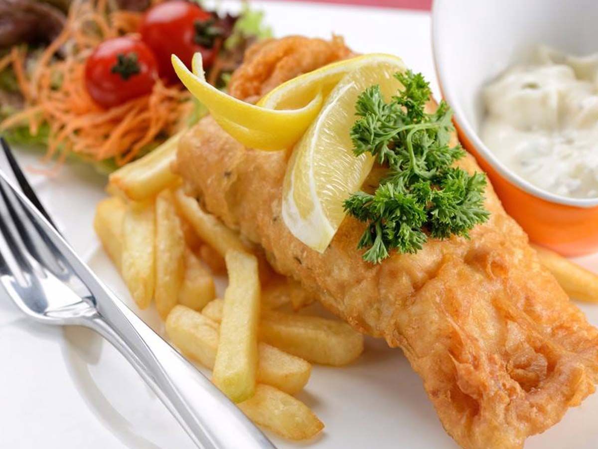 Fried fillet meal
