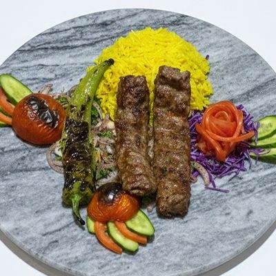 Kofta Meal Rice And Salads