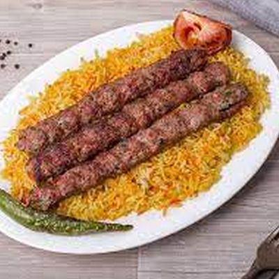 وجبة كفتة مشوية على الجريل